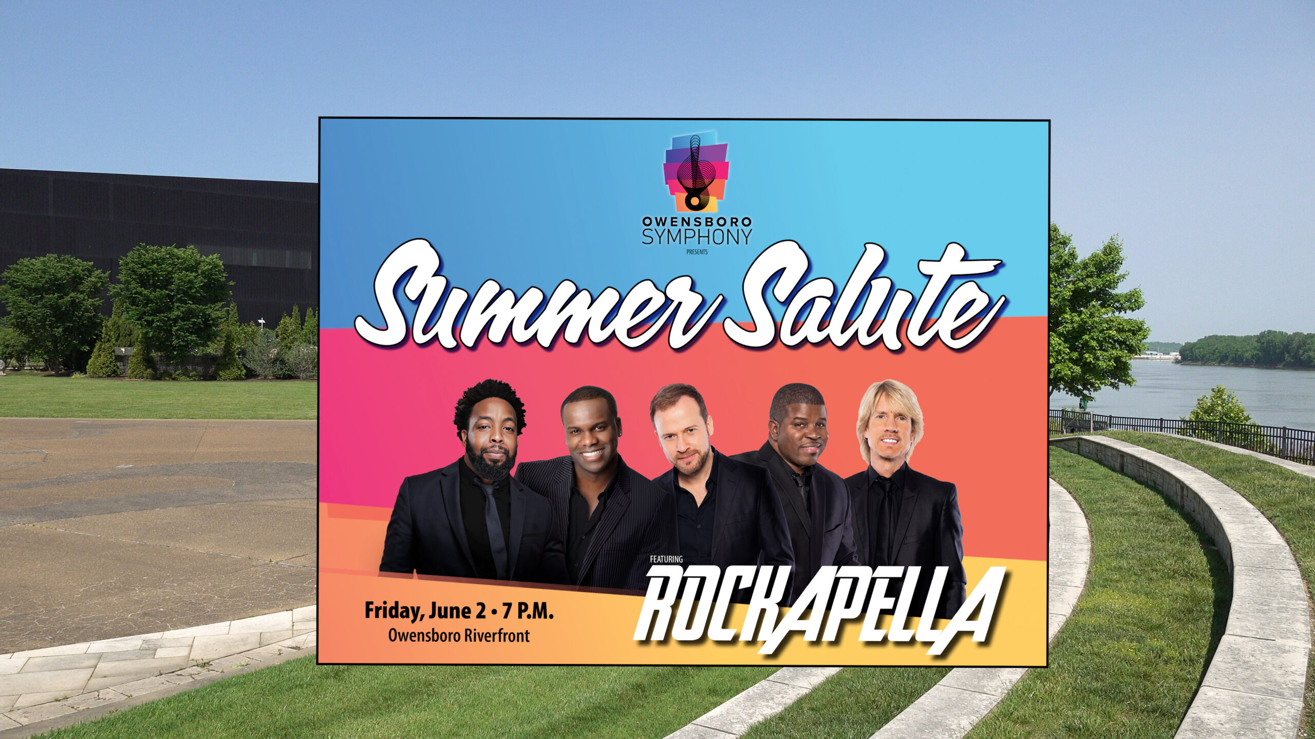 Summer Salute with Rockapella Set for June 2 Daviess County Kentucky